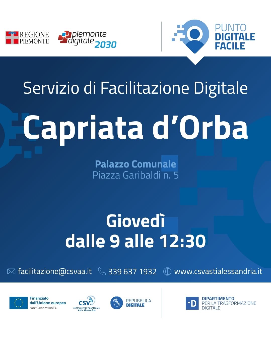 SERVIZIO DI FACILITAZIONE DIGITALE